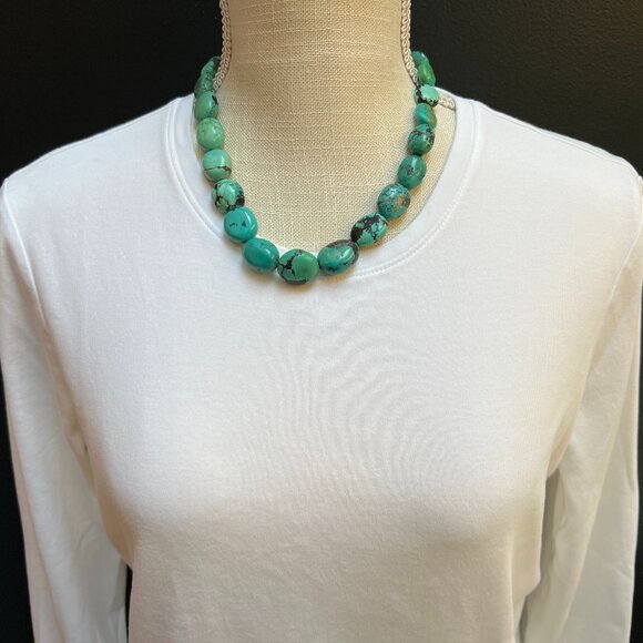 Classic L.L. Bean White Long Sleeve Tee - Picture 2 of 7